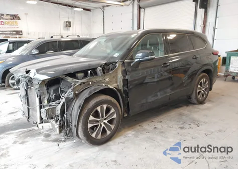 2021 Toyota Highlander Xle из США, поврежденный, VIN 5TDGZRBH1MS548832